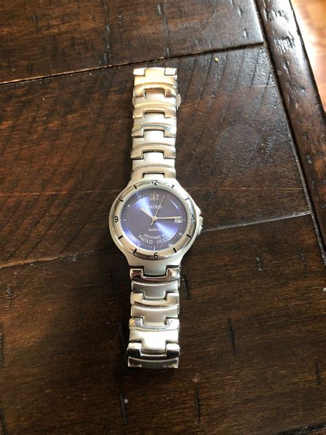 paolo gucci watch blue face